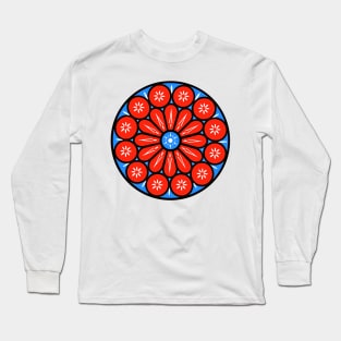 Rose Window Long Sleeve T-Shirt